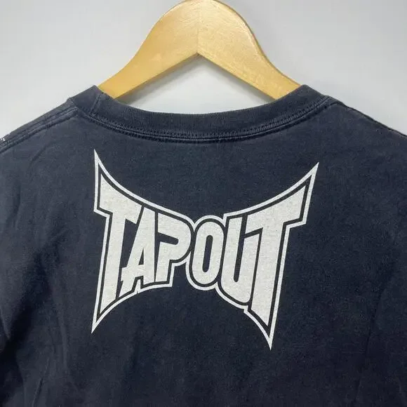 Vintage Y2K Tapout MMA Big Print Jesse Pinkman T-Shirt Large - Picture 8 of 11
